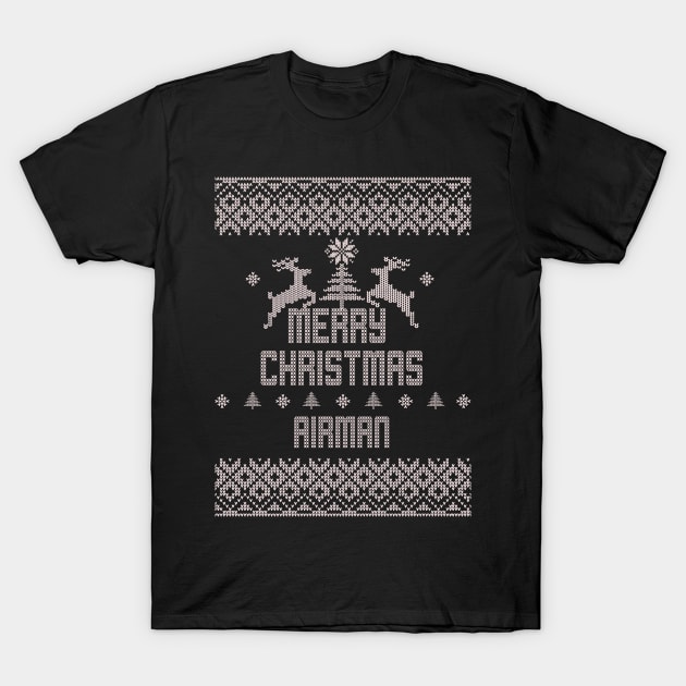 Merry Christmas AIRMAN T-Shirt by ramiroxavier